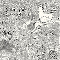 the album cover for Of Montreal - Aethermead