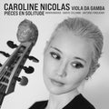 the album cover for Caroline Nicolas - Pieces En Solitude