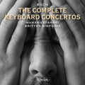 the album cover for Bach / Mahan Esfahani  / Britten Sinfonia - Bach: The Complete Keyboard Concertos (Uk)