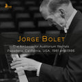 the album cover for Jorge Bolet - Jorge Bolet - Ambassador Auditorium Recitals