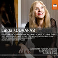 the album cover for Antoinette Halloran - Linda Kouvaras: Pno Music Chamber Works & Songs