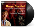 the album cover for Harpo Marx - Harpo Speaks! - The Riverside Symphony Concert featuring Peter and the Wolf