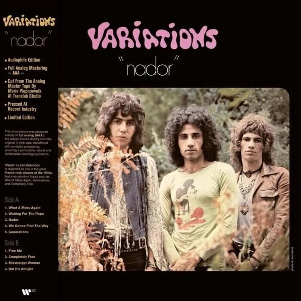 the album cover for Les Variations - Nador [Limited Edition] [Indie Exclusive] (Ita)