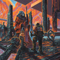 the album cover for Cryptic Shift - Overspace & Supertime