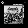 the album cover for Henry Franklin - Skipper At Home - Remastered - Blue With Black