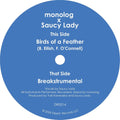 the album cover for Monolog & Saucy Lady - Birds Of A Feather