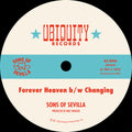 the album cover for Sons of Sevilla - Forever Heaven / Changing