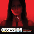 the album cover for Rock Burwell - Obsession (pearlescent Red Vinyl)