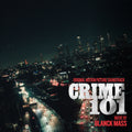 the album cover for Blanck Mass - Crime 101 - O.S.T.