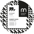 the album cover for Robert Hood - Invincible