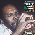 the album cover for Thad / Ole Kock Hansen / Jesper Lundgaard / Ed Thigpen Jones - Thad Jones Quartet: Three & One