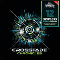 the album cover for DJ HollanDAZE - Crossfade Chronicles [45 gram blue 7" vinyl]