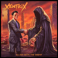 the album cover for Xentrix - Allied With The Enemy [Colored Vinyl] [Limited Edition]