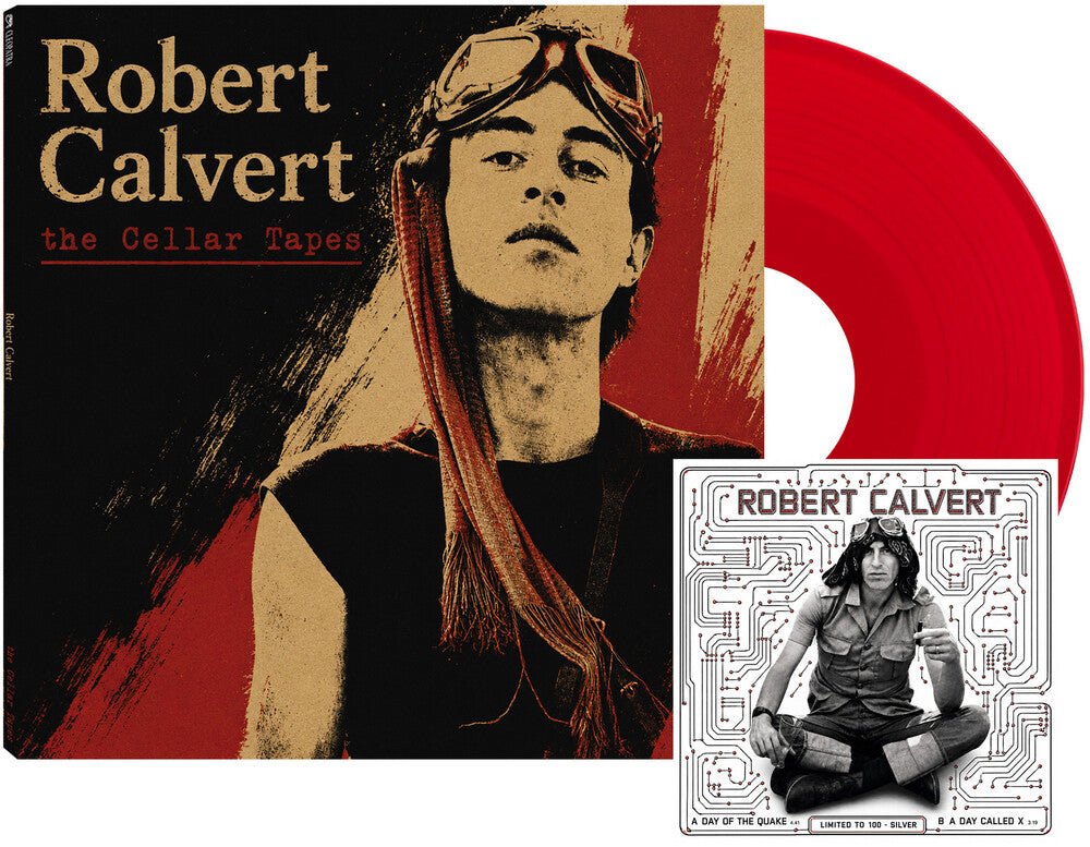 the album cover for Robert Calvert - The Cellar Tapes [Red]