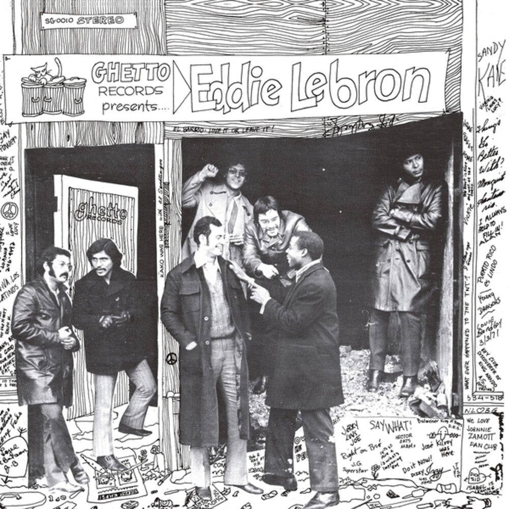 the album cover for Eddie Lebron - Ghetto Records Presents