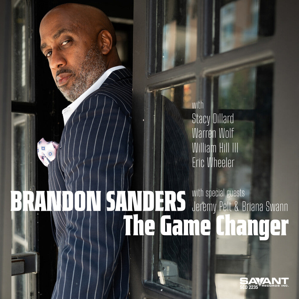 the album cover for brandon sanders - Game Changer