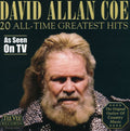the album cover for David Coe Allan - 20 All-Time Greatest Hits