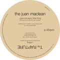 the album cover for Juan Maclean & Shit - Split