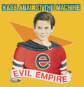 the album cover for Rage Against The Machine - Evil Empire