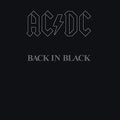 the album cover for AC/DC - Back In Black [Remastered]