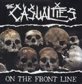 the album cover for The Casualties - On The Front Line