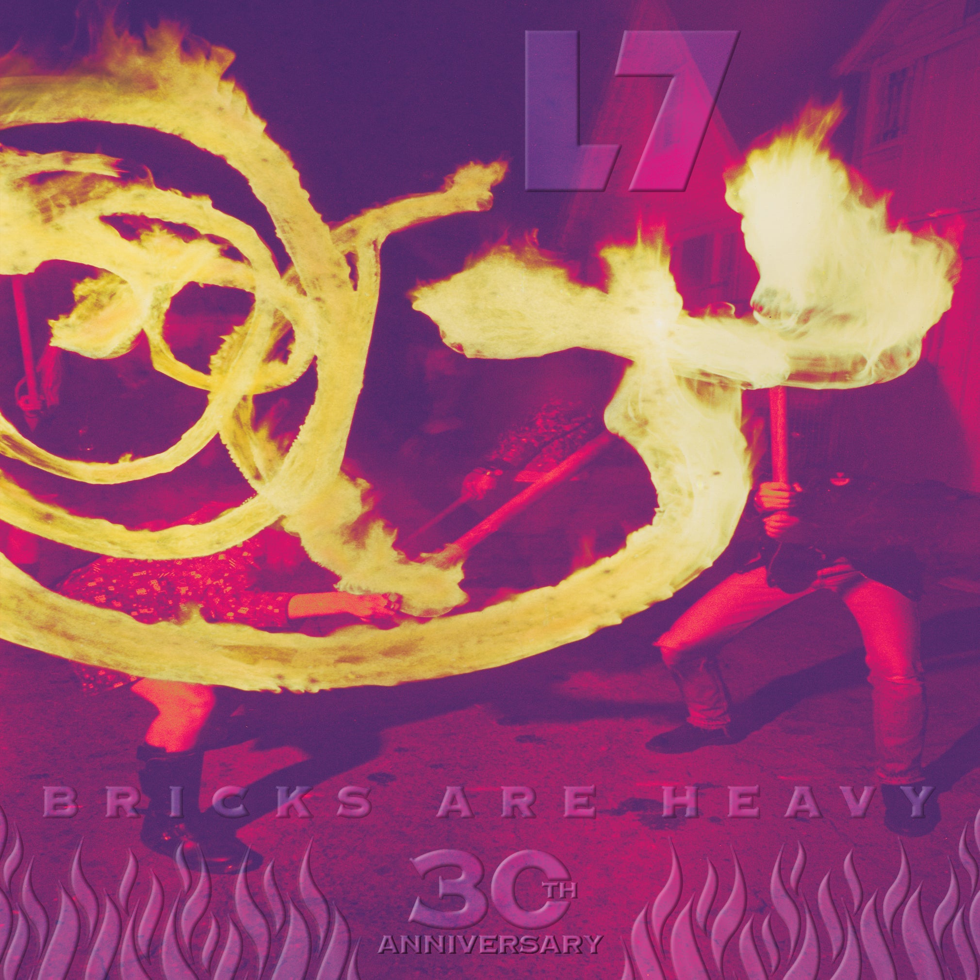 L7 GOLD vinyl - Bricks Are Heavy (30th Anniversary)