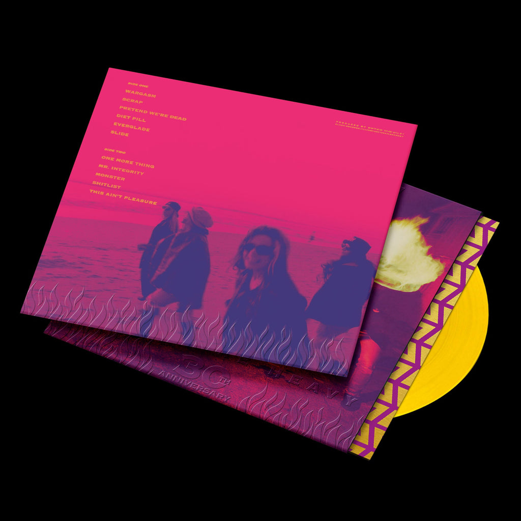 L7 GOLD vinyl - Bricks Are Heavy (30th Anniversary)