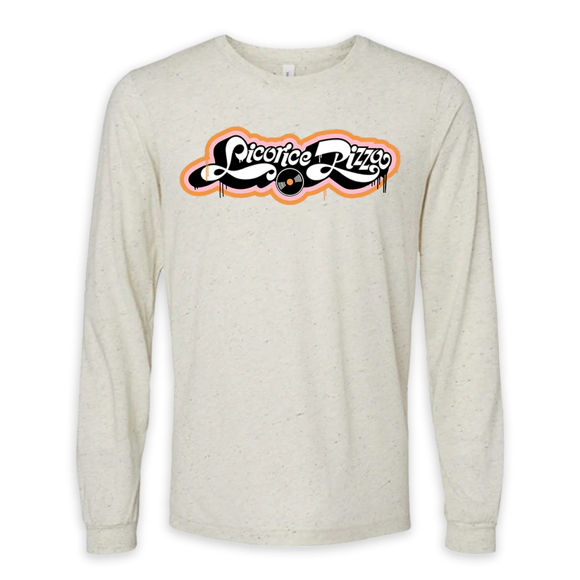 Licorice Pizza, Long Sleeve Cookies & Cream Shirt