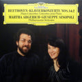Beethoven / Argerich / Philharmonia Orch / Simopol - Piano Concertos Nos 1 & 2 [LP]