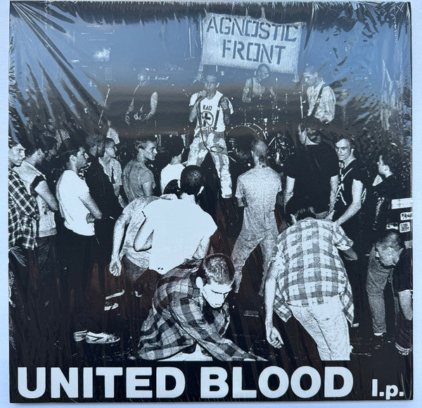 Agnostic Front - UNITED BLOOD - CLEAR RED [LP]