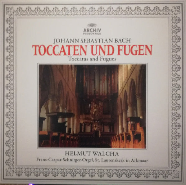 Bach / Helmet Walsha - J.S. Bach: Toccatas & Fugues Bwv 565 540 538 & 564 [LP]