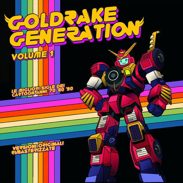 Goldrake Generation Volume 1 - O.S.T. (Colv) (Wht) - Goldrake Generation Volume 1 - O.S.T. [Colored Vinyl] (Wht)