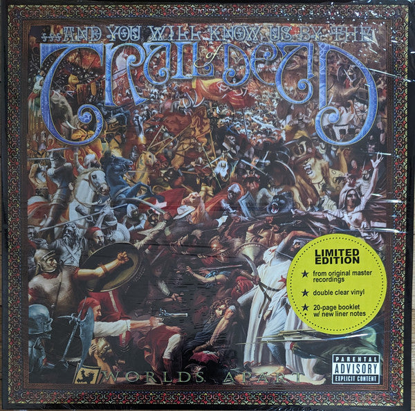 And You Will Know Us By The Trail Of Dead - Worlds Apart [Clear Vinyl] (Gate) (Org) [With Booklet] [Reissue]