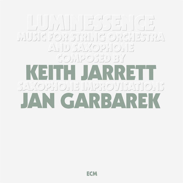Keith Jarrett  / Garbarek,Jan - Luminessence [LP]