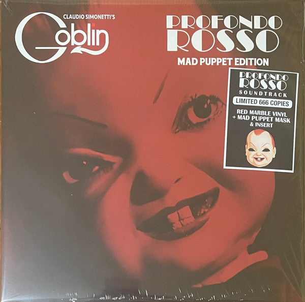 Claudio Goblin  Simonetti (Colv) (Ltd) (Red) (Mrb) - Profondo Rosso - O.S.T. [Colored Vinyl] [Limited Edition] (Red) (Mrb)