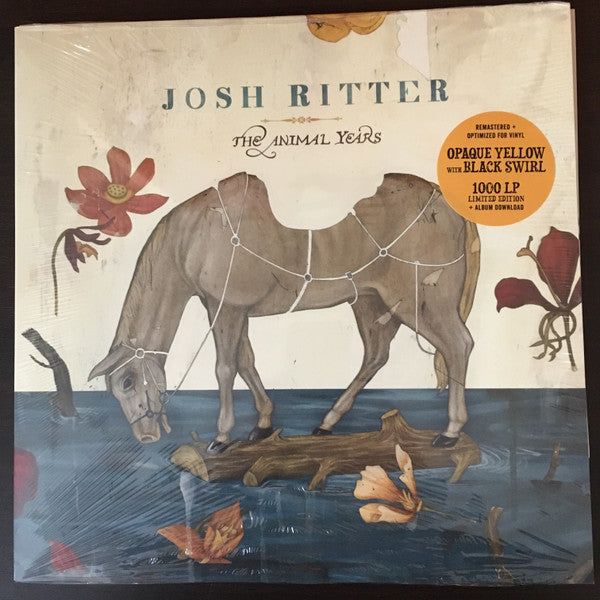 Josh Ritter - Animal Years (Blk) [Colored Vinyl] (Ylw) (Uk)