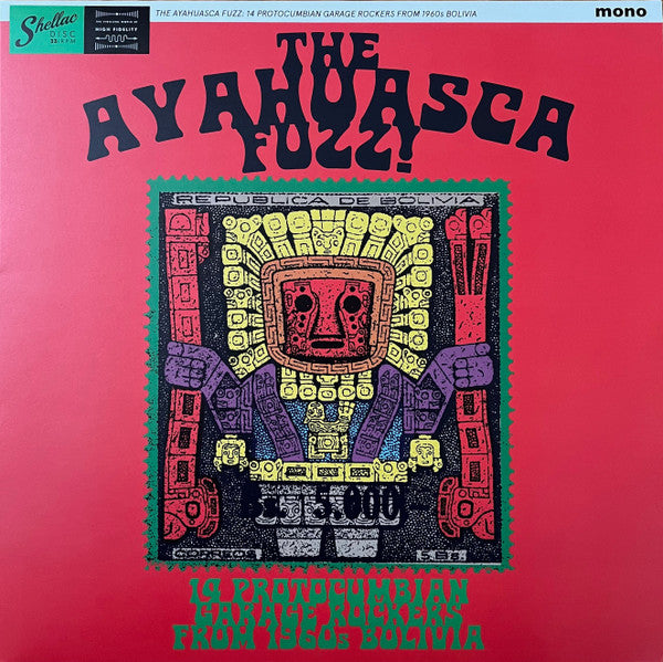 Ayahuasca Fuzz: 14 Protocumbian Garage Rockers - Ayahuasca Fuzz: 14 Protocumbian Garage Rockers [LP]