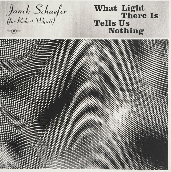 Janek Schaefer - What Light There Is Tells Us Nothing [LP]