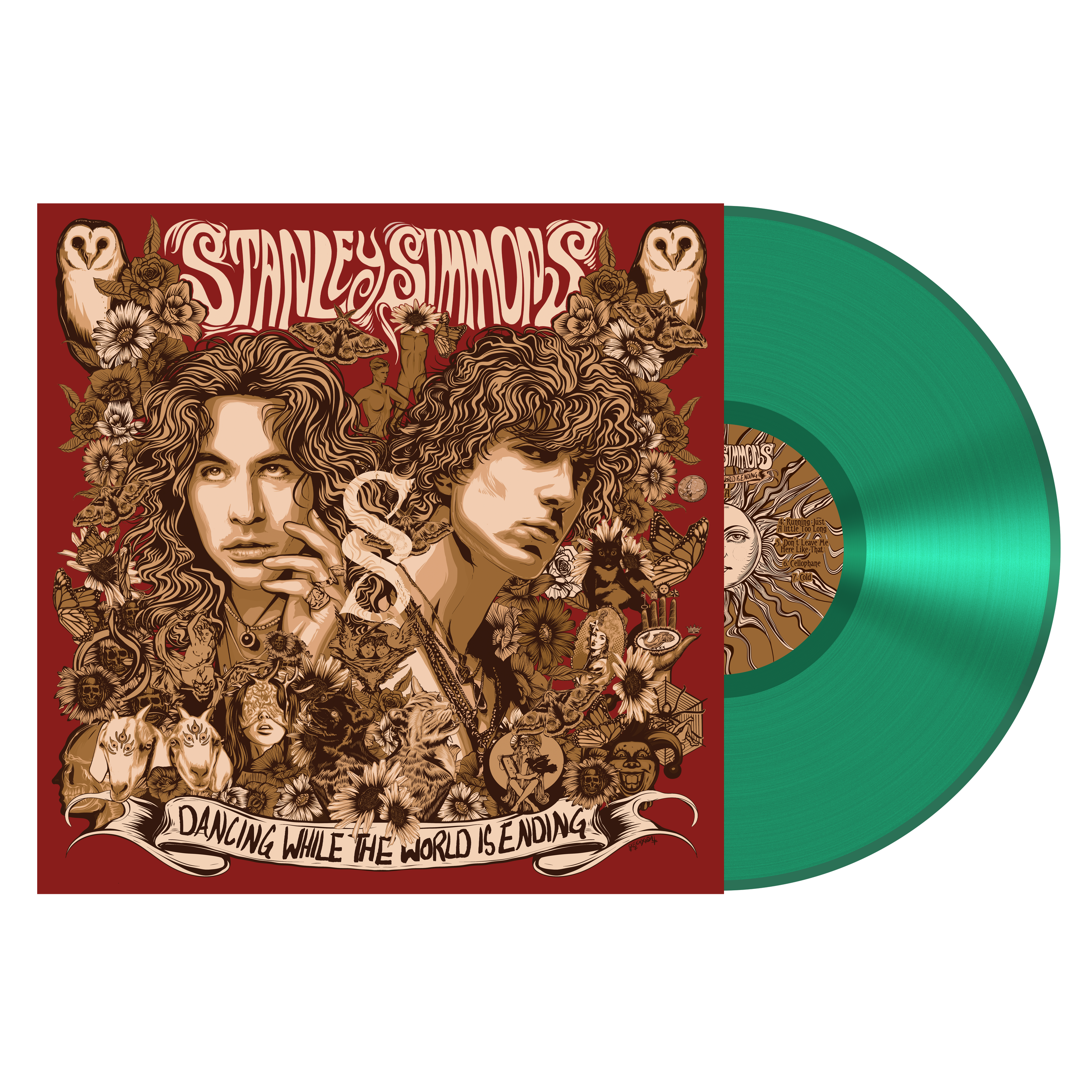 PRE-ORDER: Dancing While The World Is Ending by Stanley Simmons [Limited Edition Green]