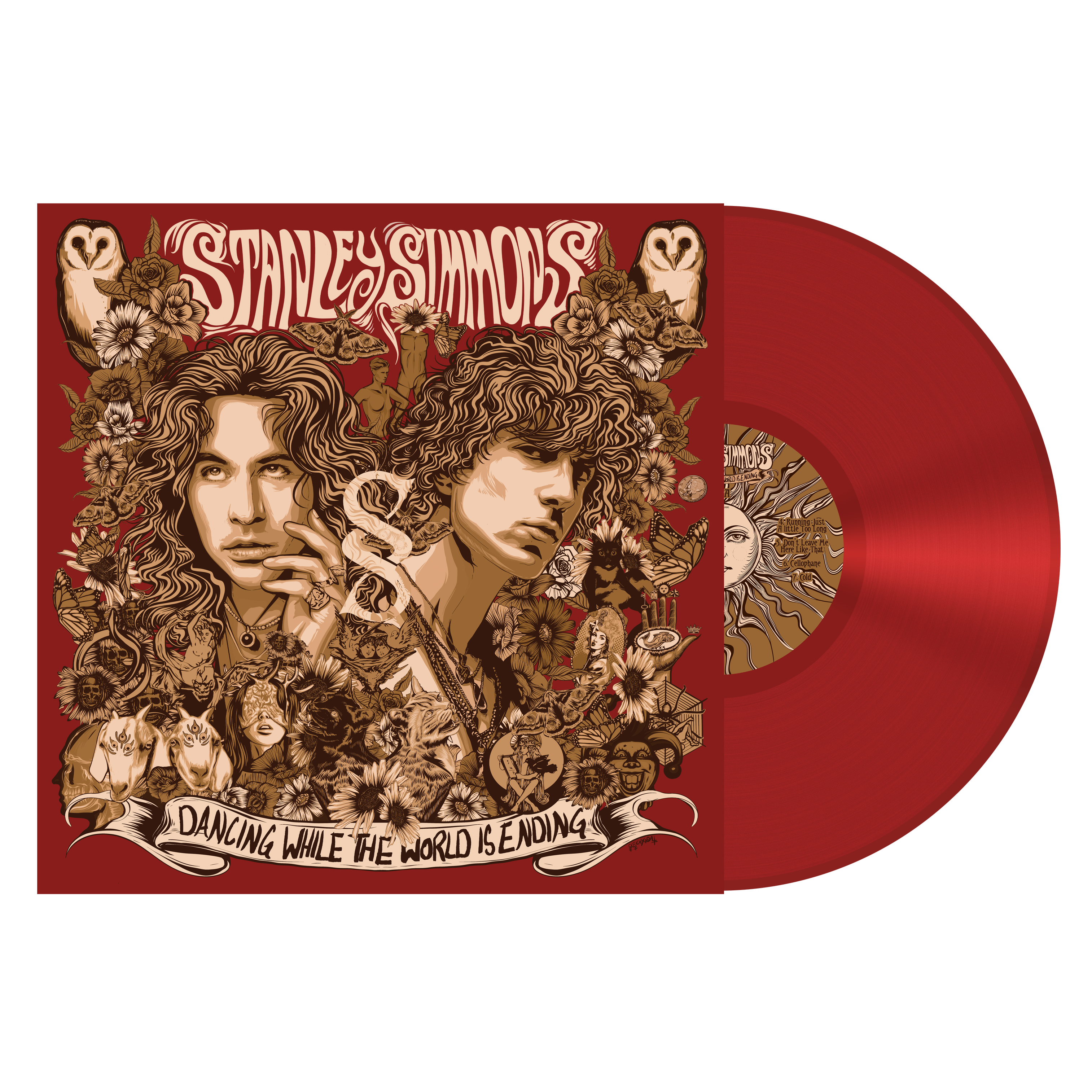 PRE-ORDER: Dancing While The World Is Ending by Stanley Simmons [Limited Edition Red]