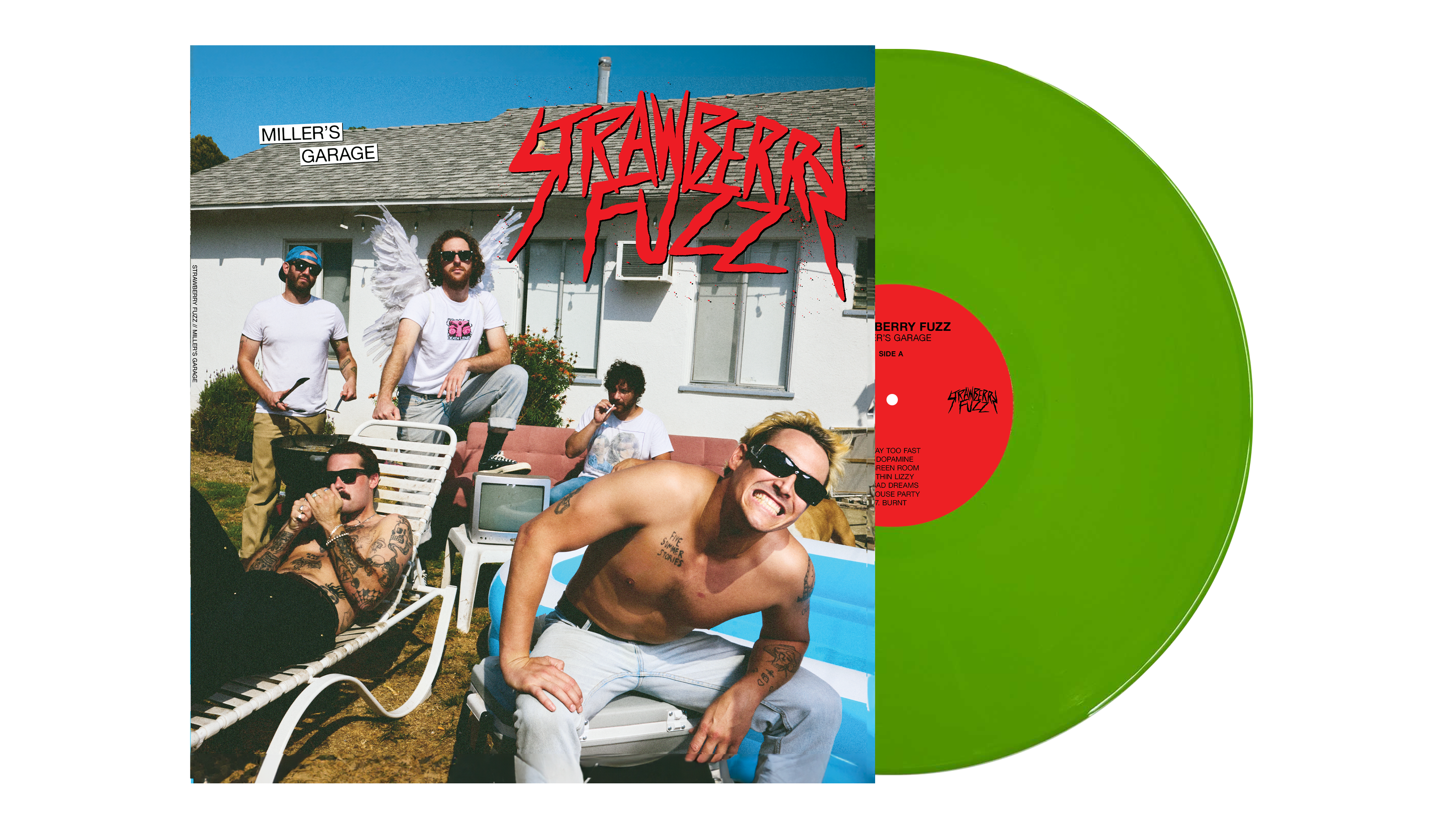 Miller's Garage by Strawberry Fuzz [Online Exclusive Lime Green]