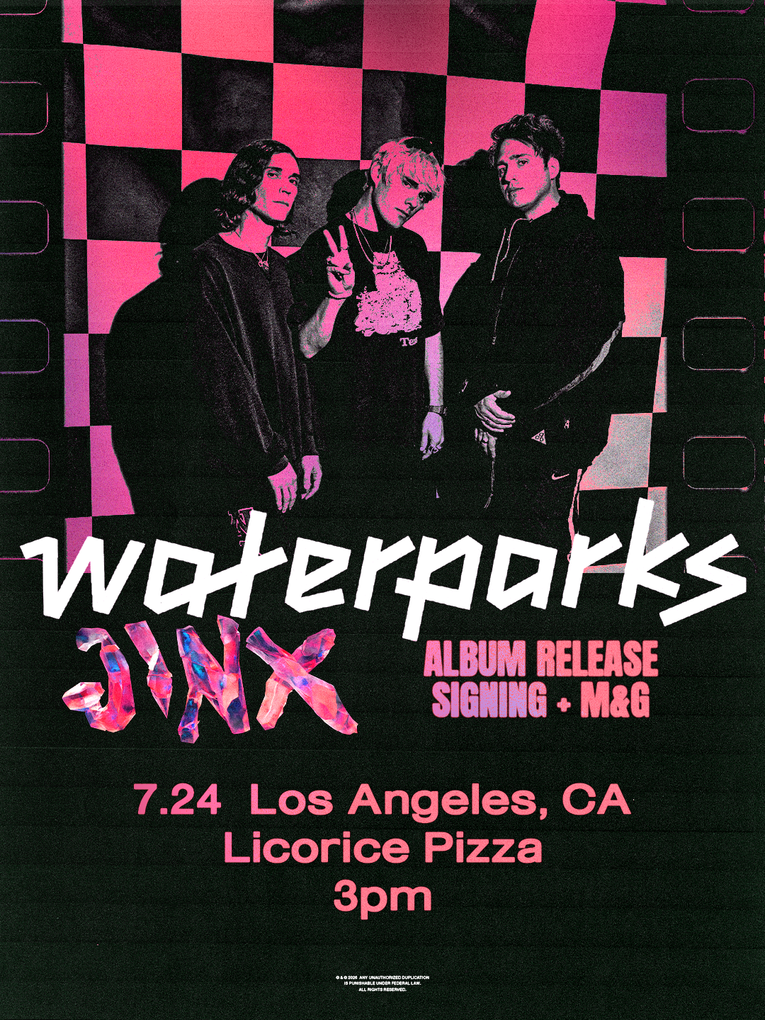 Waterparks: Album Release Signing + Meet & Greet