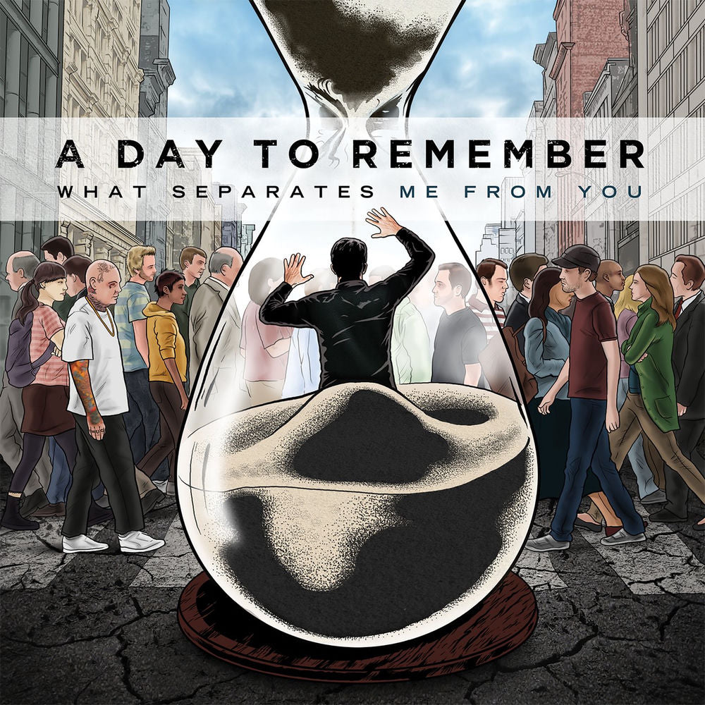A Day To Remember — What Separates Me From You, CD album cover