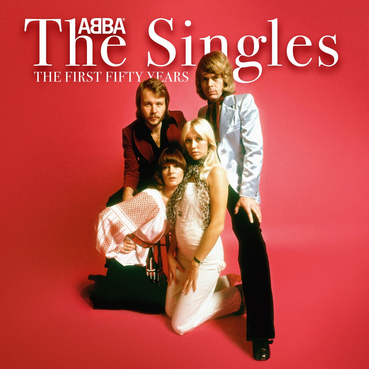 ABBA — The Singles (The First Fifty Years), vinyl LP album cover