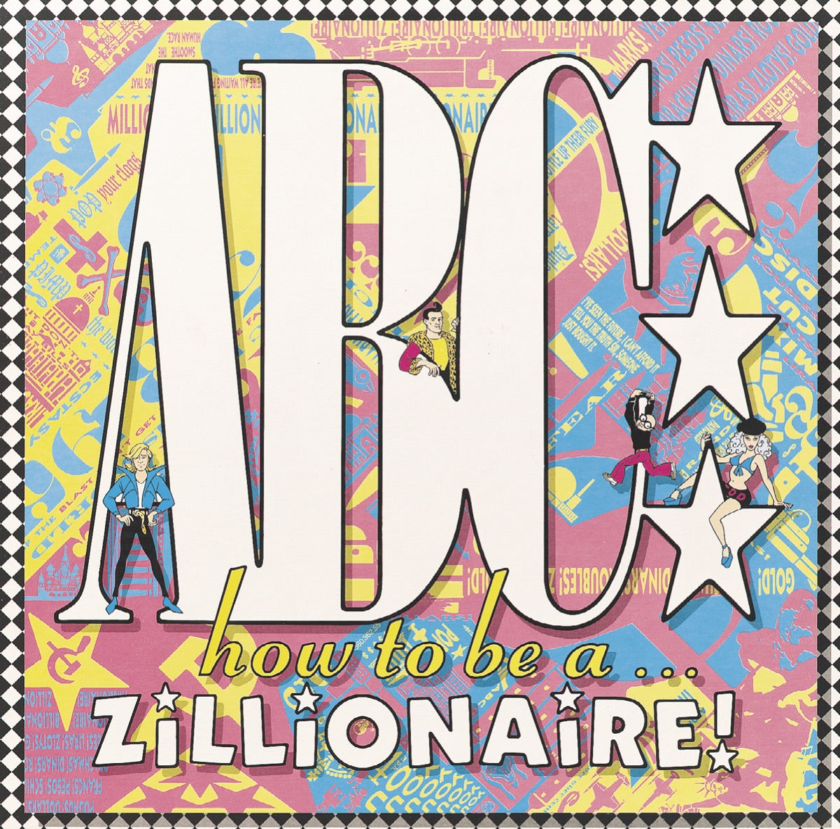 ABC — How to Be a Zillionaire (Remastered), vinyl LP album cover