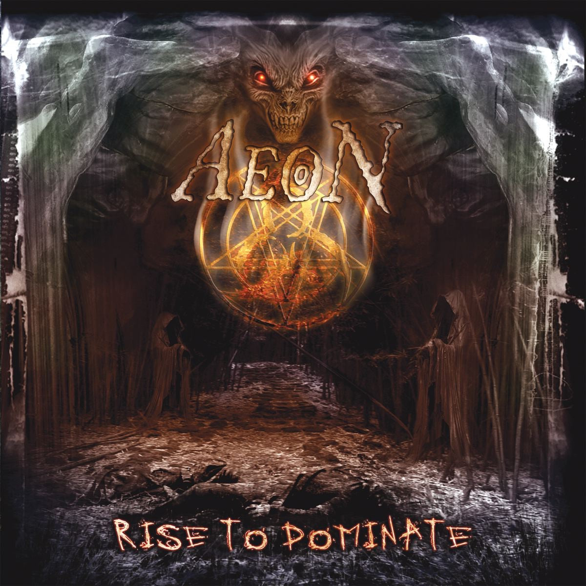 Aeon — Rise to Dominate, vinyl LP album cover