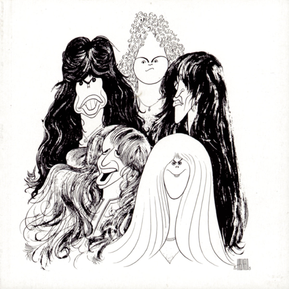 Aerosmith — Draw the Line, vinyl LP album cover