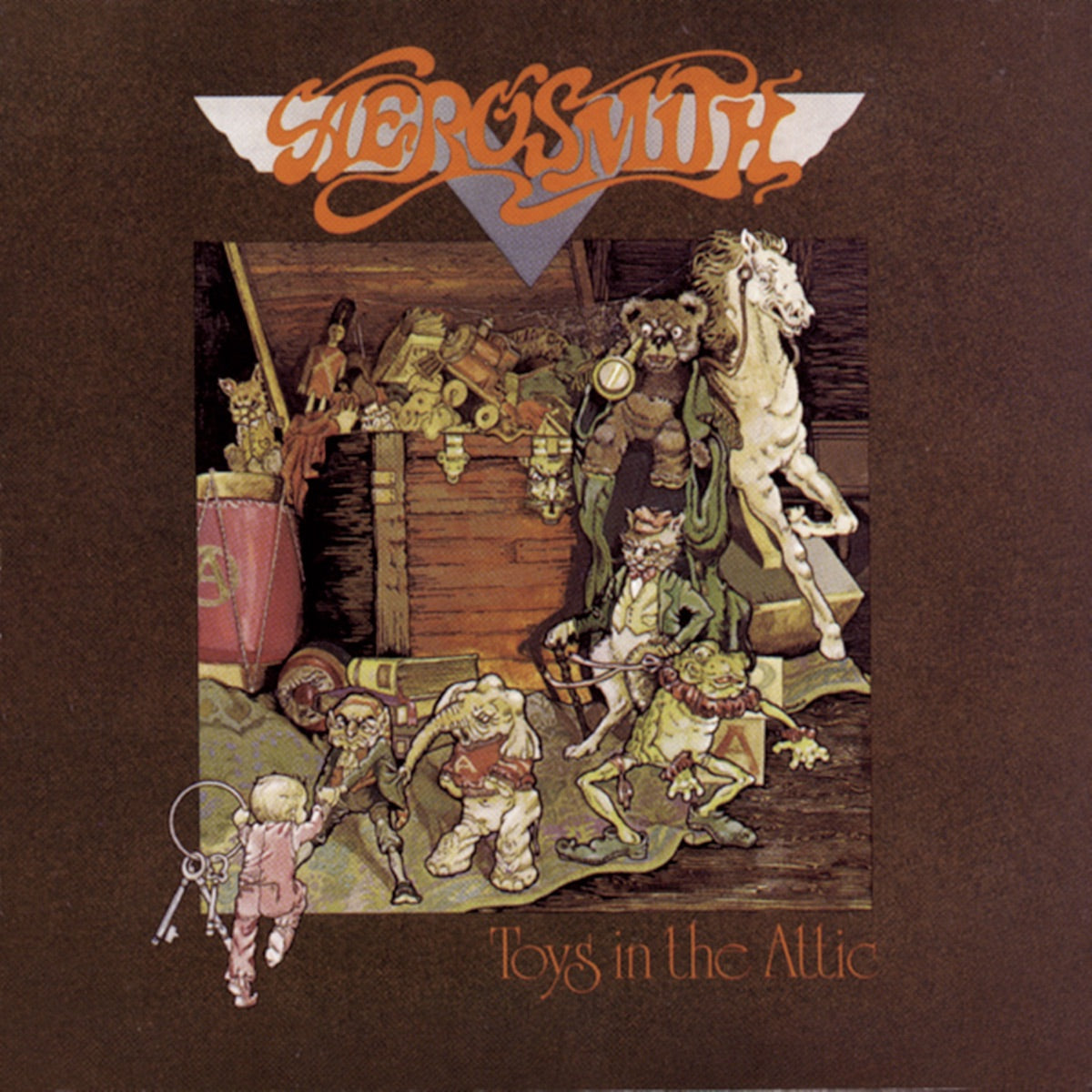 Aerosmith — Toys In The Attic, CD album cover