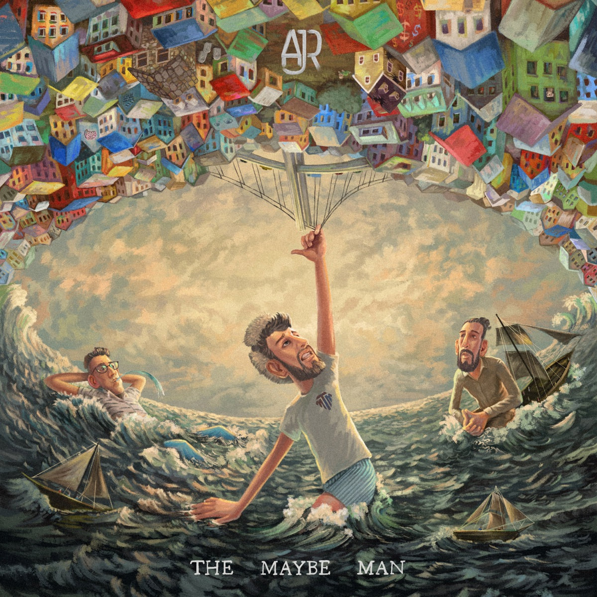 AJR — The Maybe Man, vinyl LP album cover
