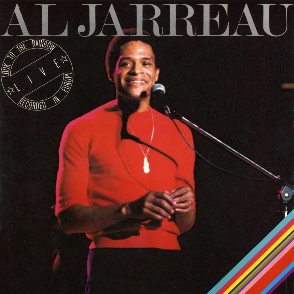 Al Jarreau — Look to the Rainbow: Live In Europe, vinyl LP album cover